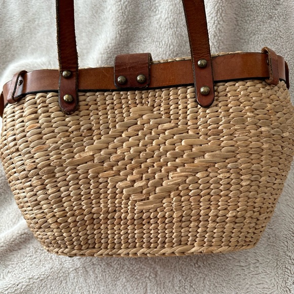 Vintage 1960s John Romain Basket Bag - Picture 6 of 8